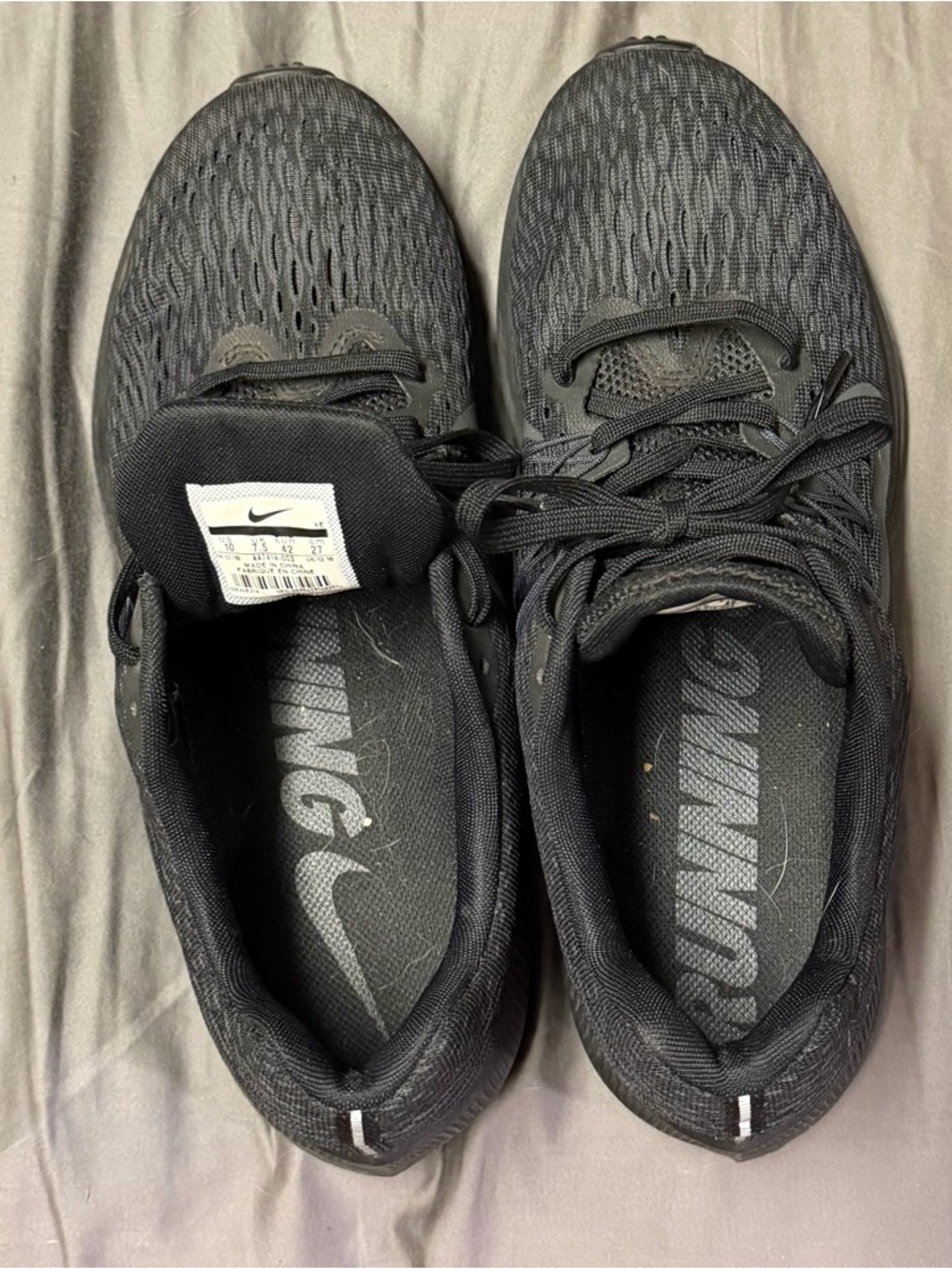 Nike Women’s Black Athletic Running Sneakers